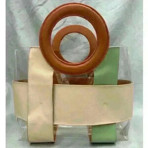 Clear hand bag